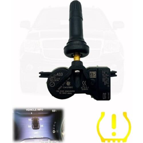 Tire pressure monitoring system TPMS 68313387AA For 2017-2022 Chrysler Dodge Durango Jeep Grand Cherokee Tire Pressure Sensors