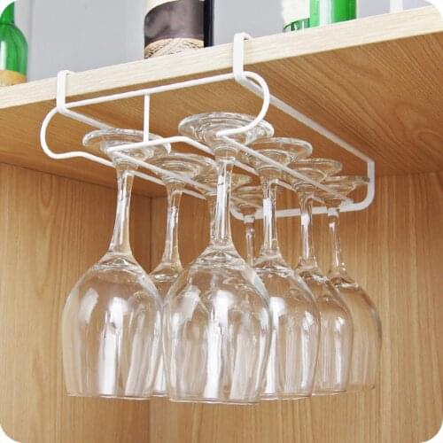 Wine Glass Rack Cabinet Stand Home Dining Bar Tool Stainless Shelf Holder Hanger