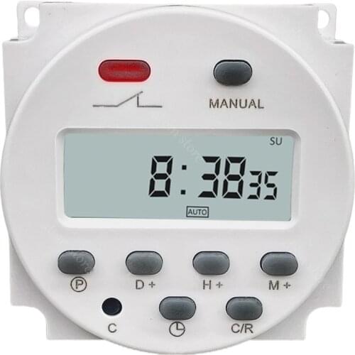 CN101A LCD time switch 12V 24V 110V 220V Time Relay Street lamp billboard power supply timer L701 best quality