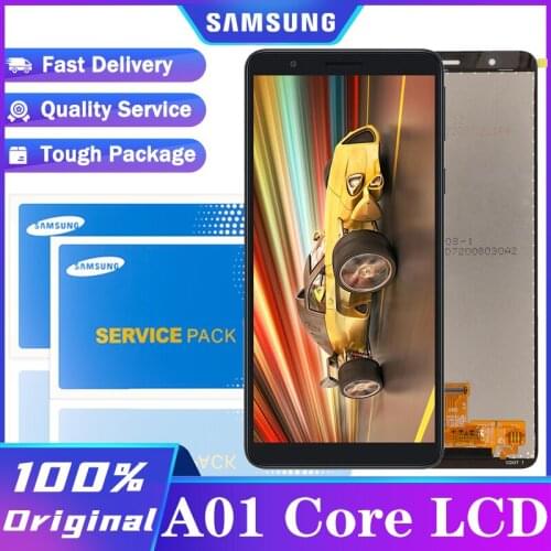Original 5.3'' for SAMSUNG Galaxy A01 Core A013 A013F M013 LCD Display Touch Screen Digitizer Assembly Repair Parts