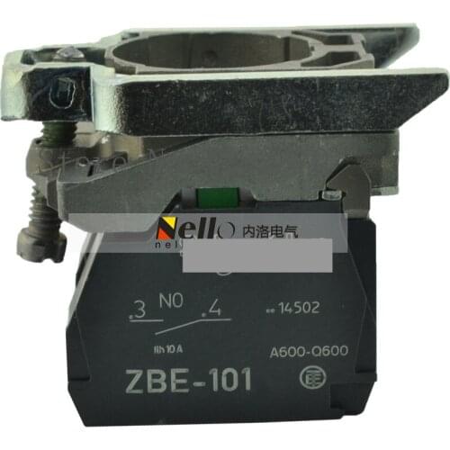 [ZOB] Authentic original XB4 / 5 base with contacts ZB4-BZ105 1 normally open 1 normally closed contacts imported from France
