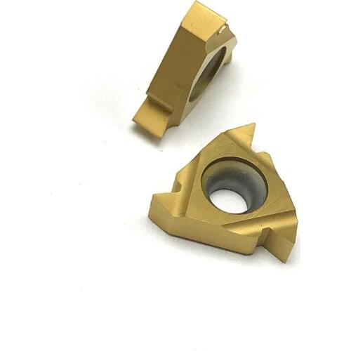 10PCS MMT 16ER AG60 UE6020 carbide inserts Thread Turning tool cutting tool Lathe Tools Milling cutter CNC tool 16ERAG60