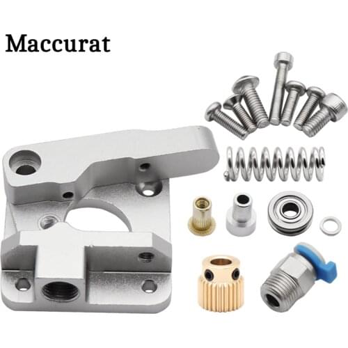 3D Printer Parts MK8 Extruder Upgrade Aluminum Block bowden extruder 1.75mm Filament Reprap Extrusion for Ender 3 CR10 CR10S