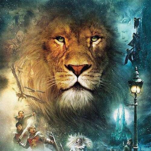 5D DIY Full Round/Square Diamond Painting"The Chronicles of Narnia "Movie poster 3D Embroidery cross stitch Mosaic Home Decor c2