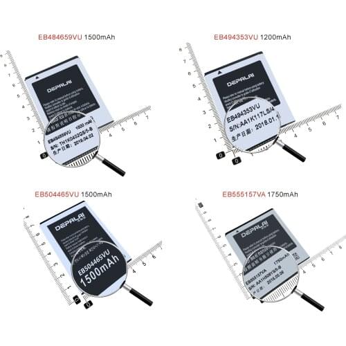 EB484659VU EB494353VU EB504465VU EB555157VA Battery For Samsung i8150 S5820 i8350 S5690 S7230 i8910 S8500 S8530 i9210 E110s i997