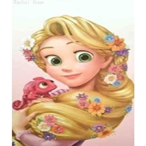 Diamond Embroidery Diy Diamond Painting Cross Stitch Kits Diamond Mosaic Long Hair Princess Full Square Diamond Embroidery DS066