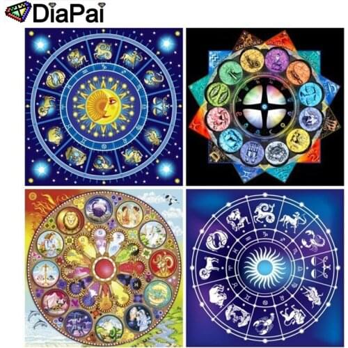 DIAPAI Full Square/Round Drill 5D DIY Diamond Painting "Religious Mandala" 3D Embroidery Cross Stitch 5D Decor Gift