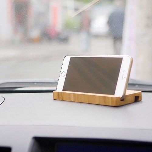 Wooden Mobile Phone Charger Holder Smart Watch Desktop Charging Stand Base Wooden Phone Stent