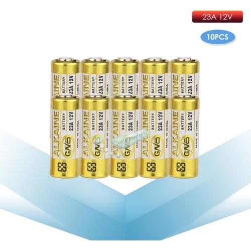Kpay 10pcs/Lot Small Battery 23A 12V 21/23 A23 E23A MN21 MS21 V23GA L1028 Alkaline Dry Battery