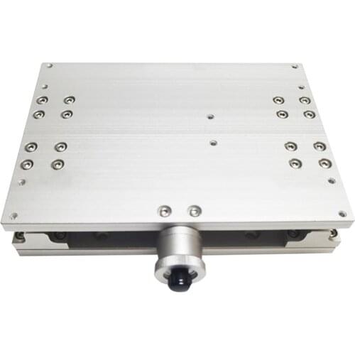 Laser Marking Machine 210x150MM Workbench Lift Table Positioning Moving Work Table Manual Precision Sliding Table Stroke 50MM