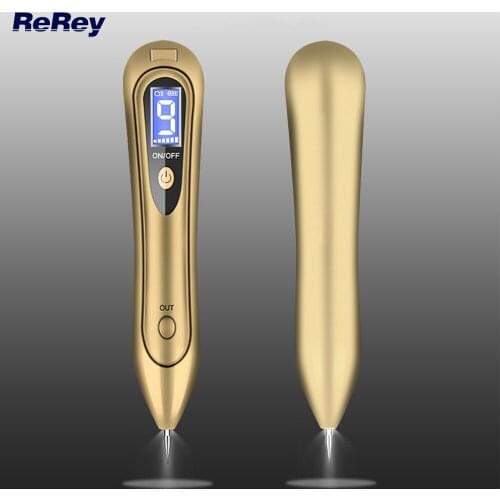 Spotlight Laser Plasma Wart Remover Mole Tattoo Freckle Treatment Tag Dot Dark Spot Removal Pen Face Skin Care Beauty Machine