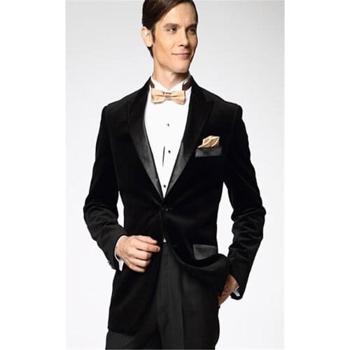 2020 Best Selling Black Mens Wedding Suits Custom Made Slim Fit Wedding Groom Tuxedos For Men Groom Suits Bridegroom Three Piece