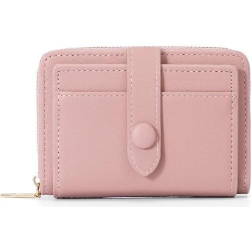 Artificial Leather Small Wallet Women Simple Fashion Women Purse Mini Coin Wallet Bag Brand Designer Female Wallet Card Holders