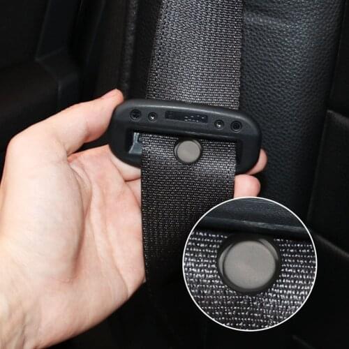 Small Belt Stopper Car Safety Spacing Limit Buckle Retainer Seatbelt Stop Button for Outdoor Personal Car Accessories