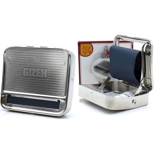 1Pc Metal Rolling Machine Tobacco Roller Cigarette Maker For Paper Joint Roller Size 70MM Blunt Cigar Rolling Cigarette device