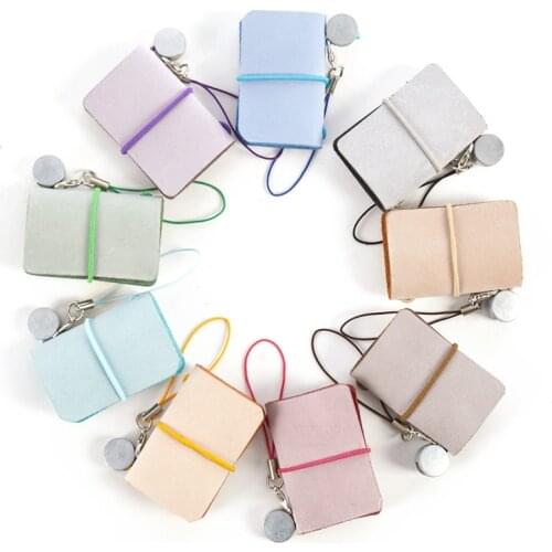 Mini Notebook, Traveler Fog Wax Notebook, Cowhide TN pendant book