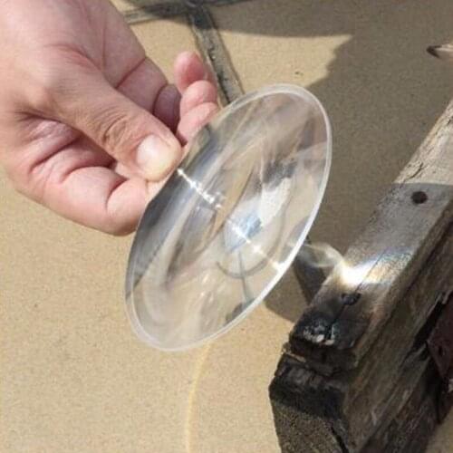 Drop shipping Diameter 43MM Focal length 40mm PMMA threaded Lens Fresnel Lens
