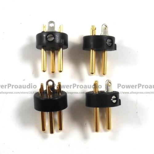 4pcs XLR Plug Connector for Shure SM57 SM58 and BETA58 series Microphones