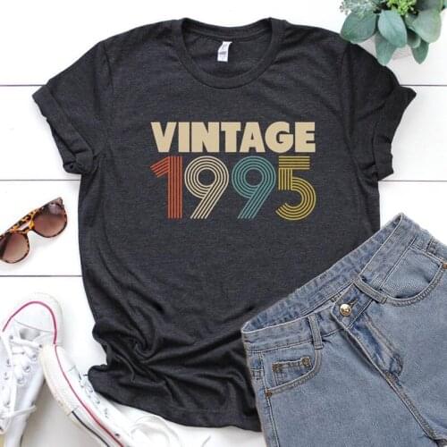 Vintage 1999 Birthday T Shirts 31st 90s Quarantine Birthday Party Tops Harajuku Women Tshirt Causal Loose Shirts Streetwear