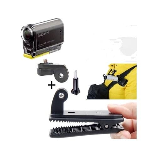 Belt Bag Cap Clip Mount For Sony Action Cam HDR AS20 AS50 AS100V AS30V AZ1 AS200V AS300R FDR-X1000V X3000R aee accessories