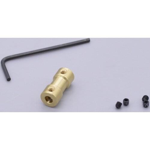 1PCS Motor Coupler Connector L Shape Shaft For RC Airplane Model Motor 2 x 0.9cm