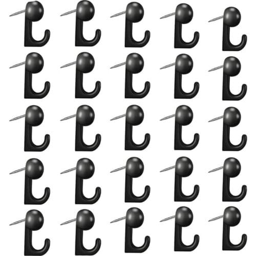 50pcs 2-in-1 Decorative Pushpin Paper Photo Memo File Tack for Cork Board Message Board Thumbtack Clear Hard Box Sealed