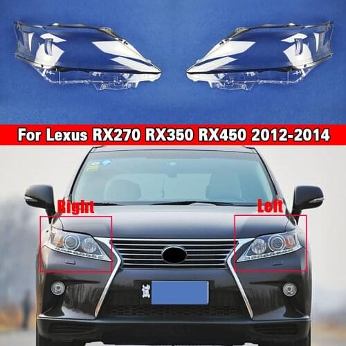 Headlight Lens Lampshade Lampcover Replacement Auto Shell For Lexus RX270 RX350 RX450 2012 2013 2014 Headlamp Lens Transparent