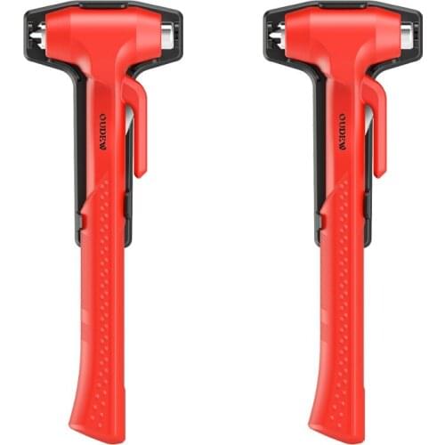 Emergency Window Glass Breaker for Bus Car Truck Portable Safety Hammer Car Escape Hammer Safety Belt Cutter Auto Rescue Tools