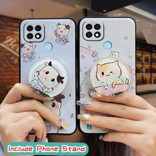 Phone stand holder New Arrival Phone Case For OPPO Realme C21 Fashion Design drift sand Back Cover