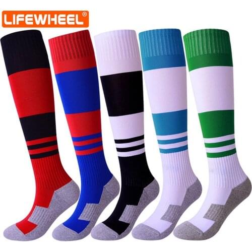 LifeWheel Youth Student Boys Socks Football Ski Hiking Terry Socks for Trekking Outdoor Athletic Sports 8-13 Years