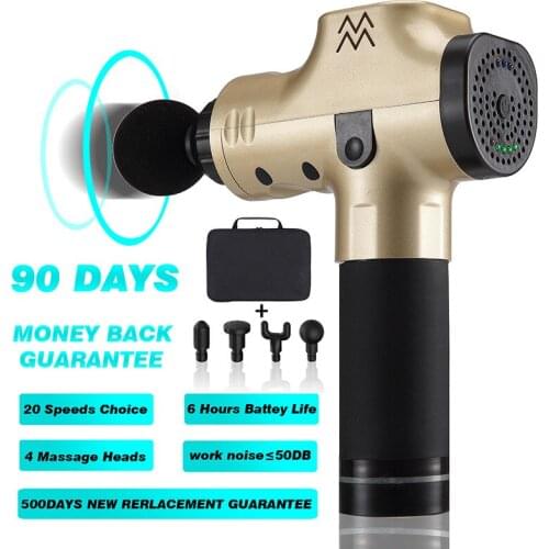 Muscle-fascia gun massager massager gun electric shock deep relaxer fitness slimming massager home body therapy to reduce fat