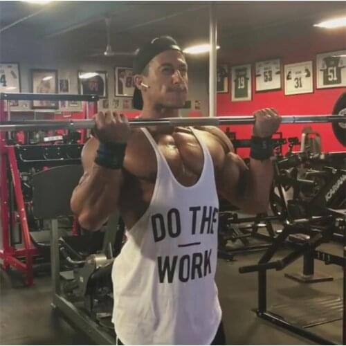 Brand Gyms Clothing Singlet Y Back Tank Top Men Fitness Stringer Vest Canotta Bodybuilding Sleeveless shirt Muscle Tanktop