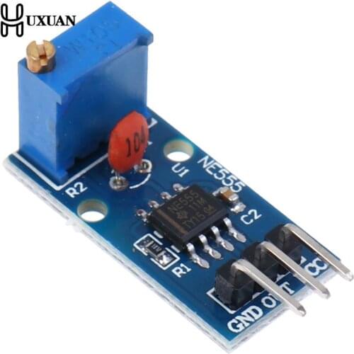 1pcs NE555 Frequency Adjustable Pulse Generator Module NE555 Chip