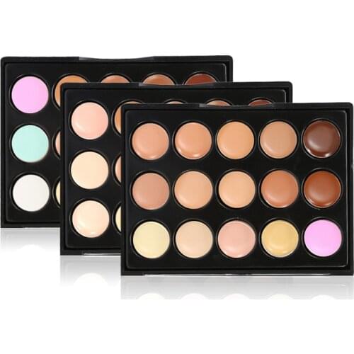 Concealer Contouring Makeup Kit Cream Based Eyeshadow Palette Concealer Long Lasting Make Up Cosmetics Brush Maquillaje TSLM1