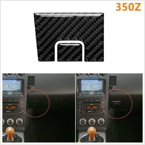 For Nissan 350Z Z33 2006-2009 Car Co-pilot Position Passenger Storage Door Handle Modified Sticker