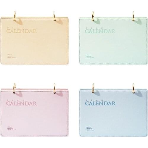 Standing Flip Desk Calendar Desktop Date Notepad Calendar Home Office Daily Schedule Table Planner