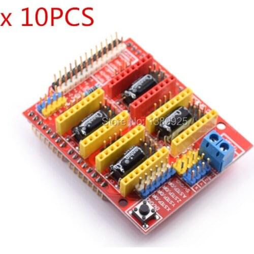 10pcs New cnc shield v3 engraving machine / 3D Printer / A4988 driver expansion board