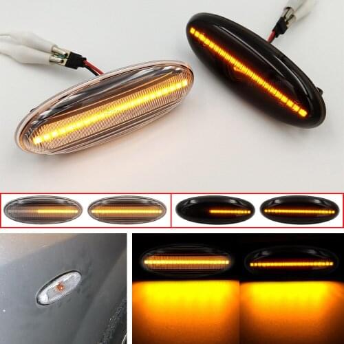 Side Marker Turn Signal Light Dynamic Blinker Lamp For Mazda 323 1998-2003 Familia Protege BJ Premacy MX-6 Tribute B01W-51-120