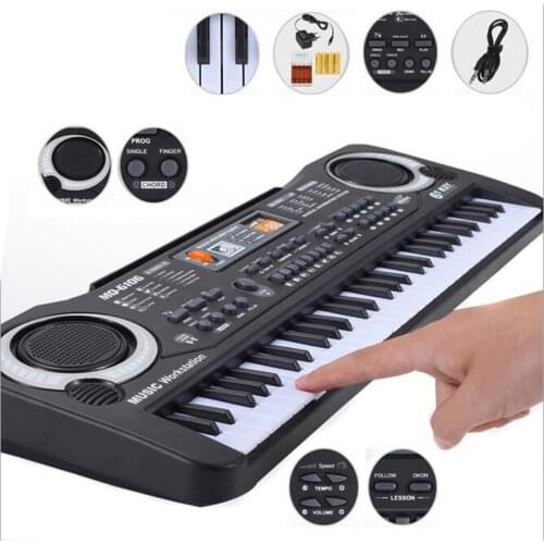 61 Keys Digital Music Electronic Keyboard Key Board Electric Piano Kids Gift New