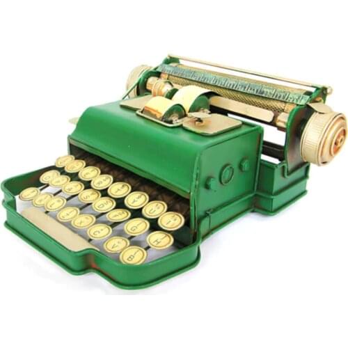 Decorative Metal Typewriter Trinket Vintage Gift Декоративная металлическая пишущая машинка Máquina de escribir decorativa metal