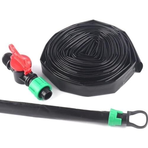 5~50m 2-Hole*Space 40cm Drip Tape Drip Irrigation System Kits Gardening Watering Kits Greenhouse Under Film Irrigation Drip Hose