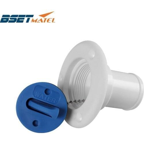Nylon Plastic UV stabilized Marine hardware Deck Filler of WATER 38mm Socket boat Motorhome yacht Caravans camper vans truck
