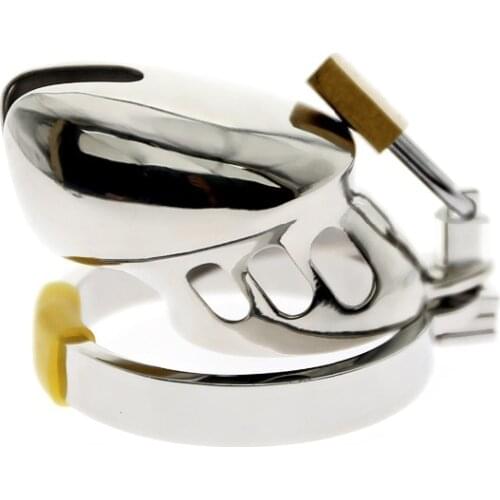 Stainless Steel Cock Cage Chastity Devices for Men Adult Male Penis Lock Cage Cb6000 Penis Cage