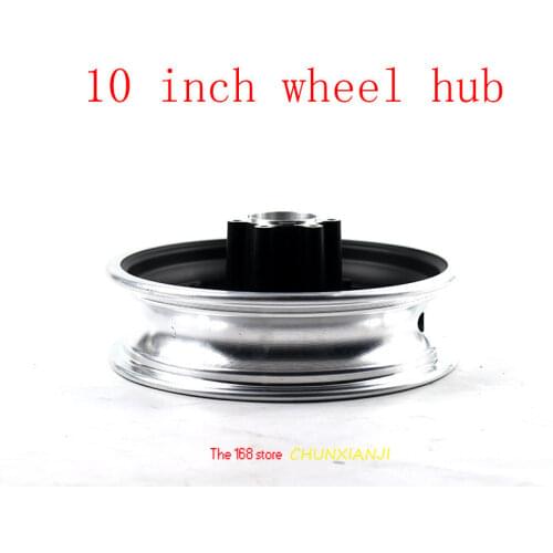 High quality 10 inch Electric scooter wheel hub 10 inch aluminum alloy wheel rims 10x2 10x2.125 10x2.50 10x2.25 tires rims