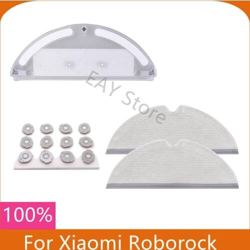 For Xiaomi Roborock S50 S55 S5 S60 floor sweeping robot parts water tank fully covered with cleaning cloth filter element parts