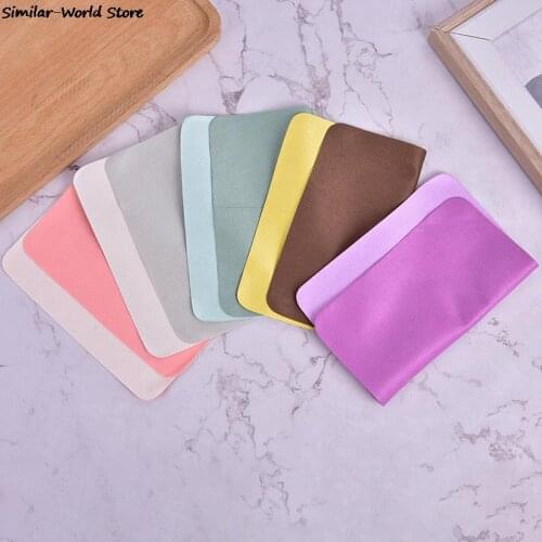 1pcs Chamois Microfiber Glasses Cleaning Cloth For Lens Phone Screen Cleaning