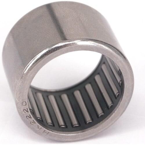 HK2220 22x28x20mm Needle Roller Bearing Shell Open End Type ABEC1