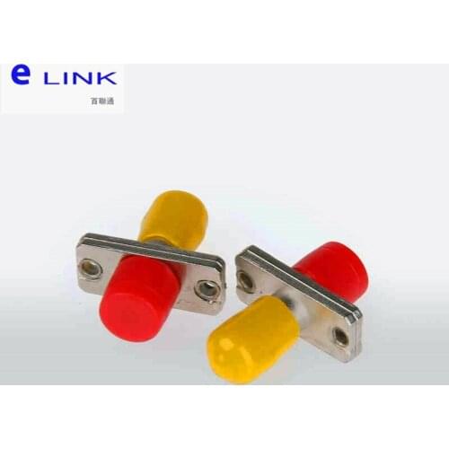 100pcs ST TO FC fiber adapter hybrid connector Simplex Singlemode multimode OM3 OM4 OM5 optical fibre coupler PC UPC APC ELINK