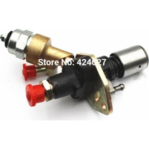 186 186FA Kama paragraph 5KW diesel generator accessories 186F 186FA fuel pump assembly fuel pump solenoid valve energized