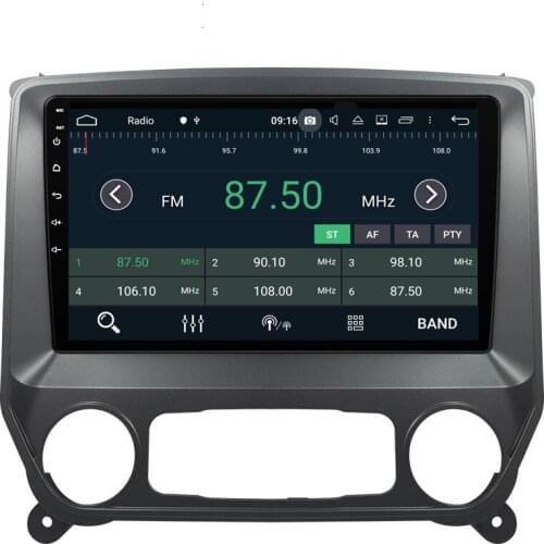 4gb+128gb DSP 10.1" PX5 Android 10 Car Stereo Radio DVD GPS for GMC Sierra 2014-2019 Bluetooth 5.0 Wifi Easy Connect